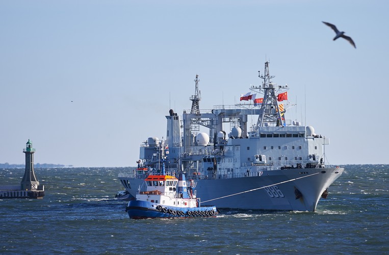 Do Gdyni zawinęły chiński niszczyciel rakietowy 'Jinan', fregata rakietowa 'Yiyang' oraz zaopatrzeniowy 'Qiandaohu'