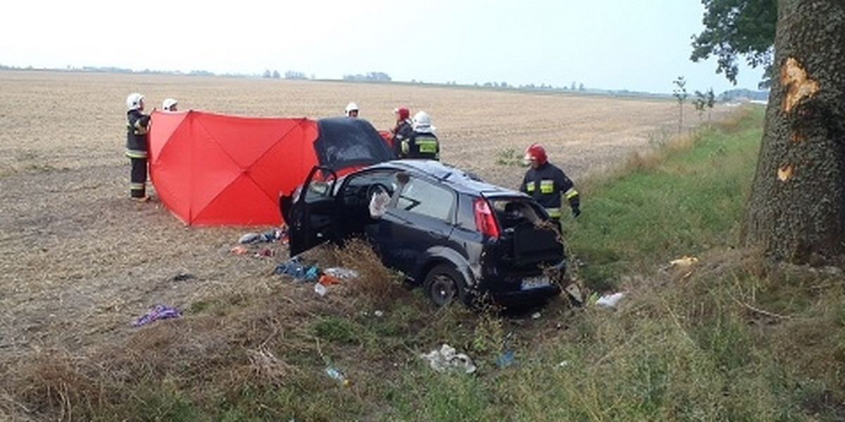 Śmiertelny wypadek pod Obornikami