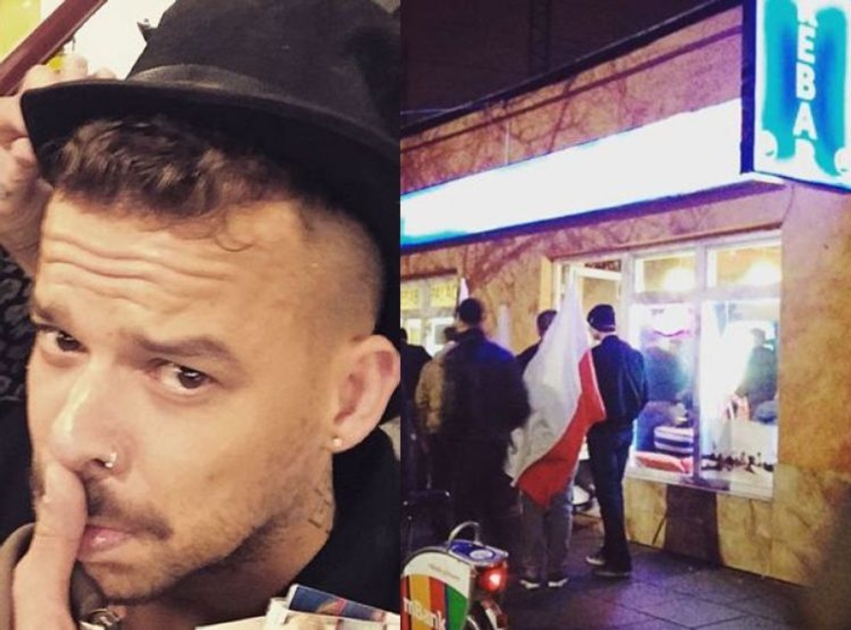 Michał Piróg drwi z uczestników marszu: Kebab - dobre po polskie