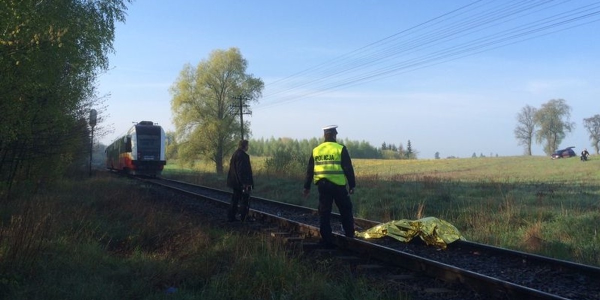 Śmiertelny wypadek na torach pod Sztumem, pociąg rocjechał nastolatka