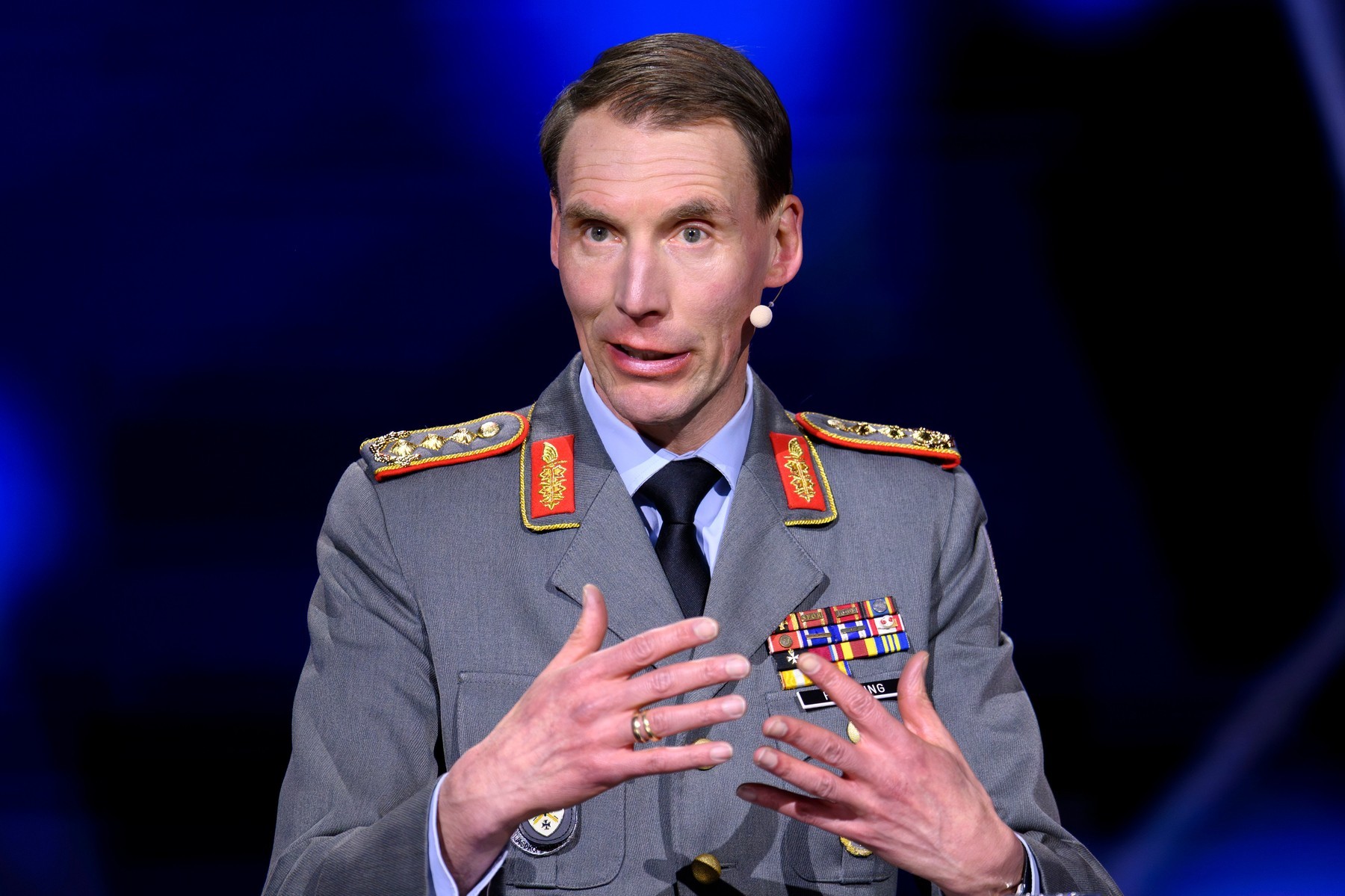 Veliteľ nemeckej armády generálporučík Christian Freuding.