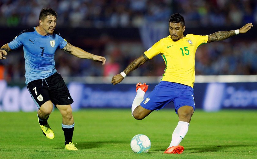 Paulinho bohaterem Brazylii. Hat-trick byłego piłkarza ŁKS Łódź