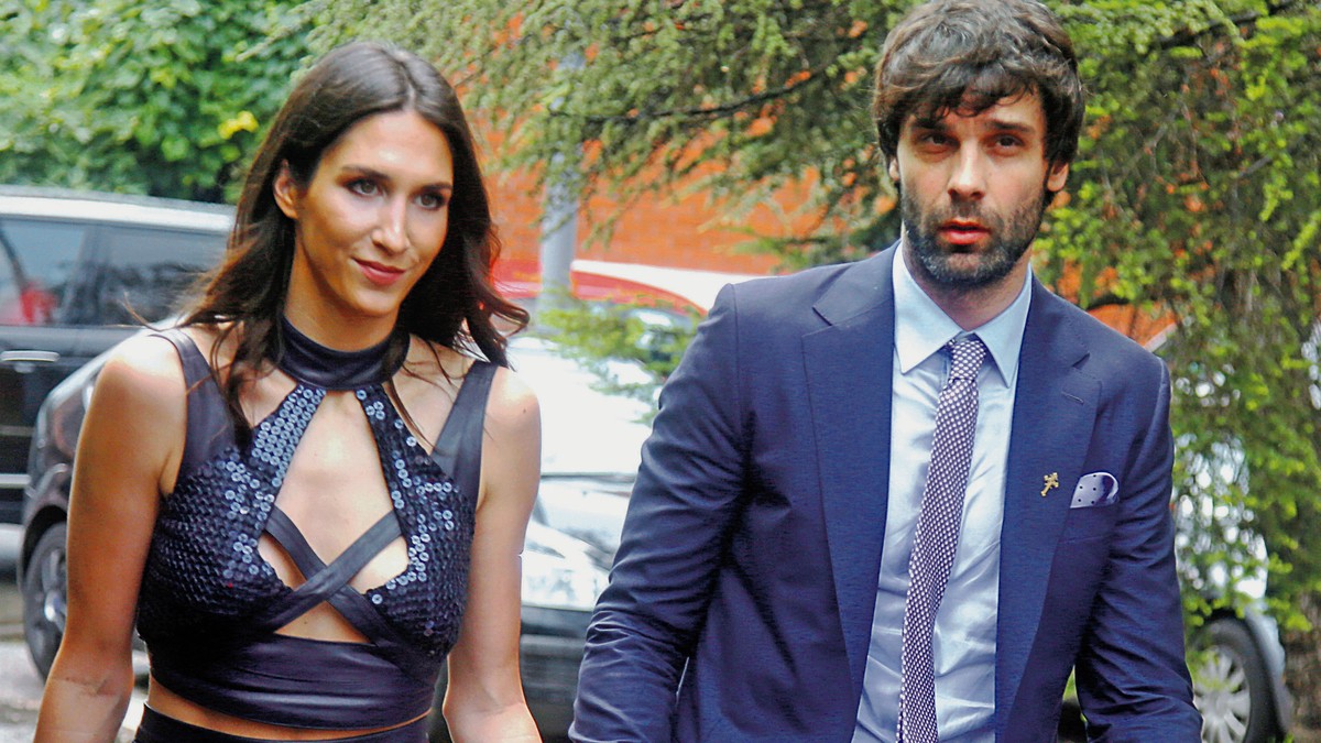 Jelisaveta Orašanin i Miloš Teodosić 