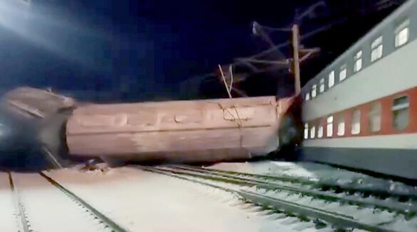 sudar vozova u Rusiji