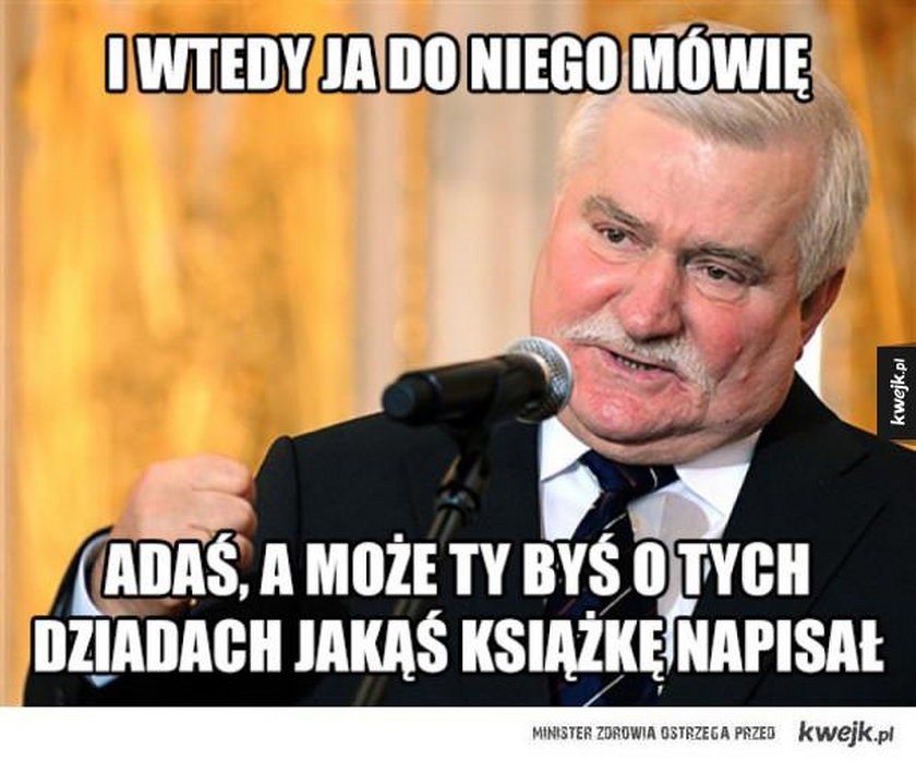 Wałęsa nowym królem memów