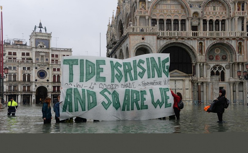 Wysoka woda w Wenecji