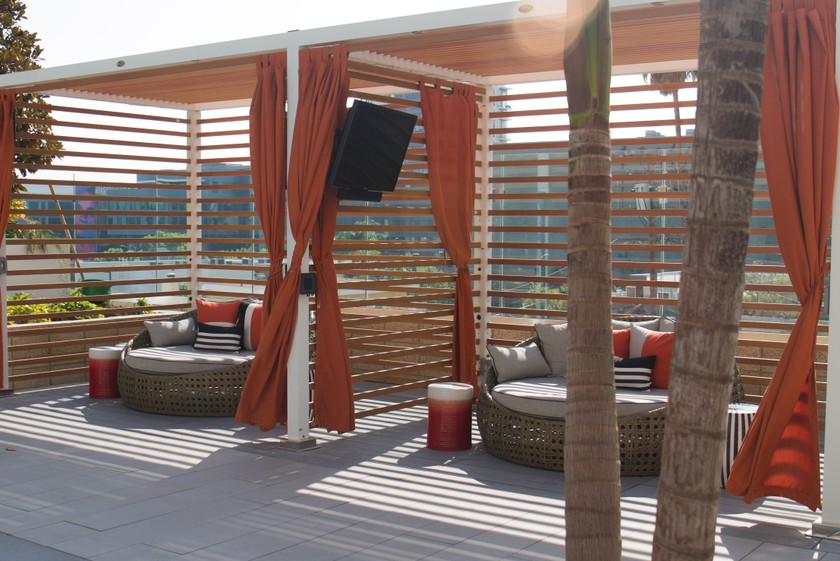 In den Lounges lässt es sich wunderbar entspannen, wofür Lyda aber leider nur wenig Zeit hat, wie sie gesteht. 