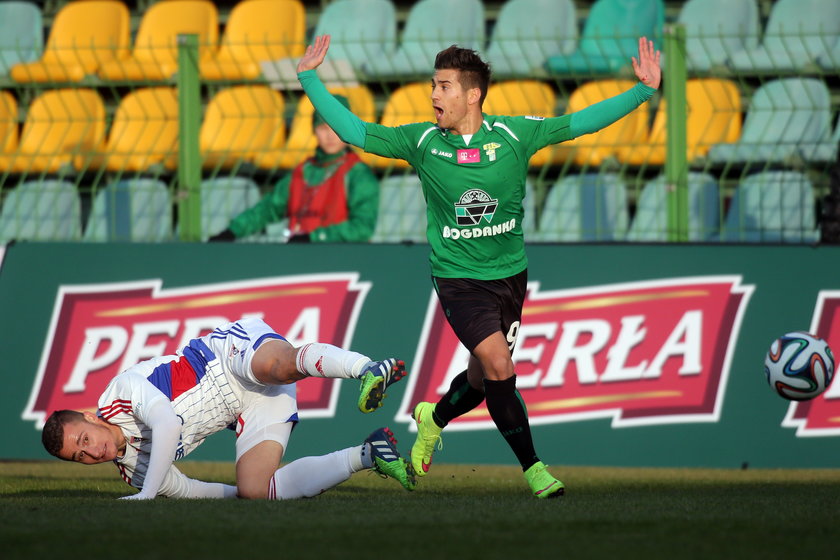 Górnik Zabrze wygrywa w Łęcznej