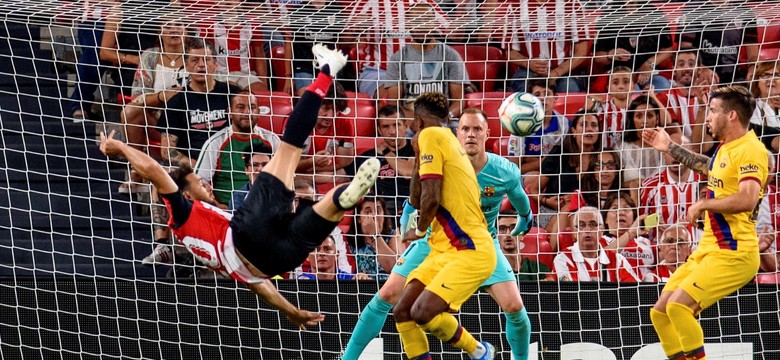 Cudowny gol Aduriza! Barcelona rozpoczęła obronę tytułu od porażki [WIDEO]