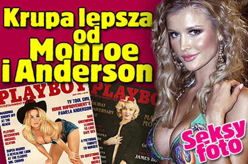 Playboy. Krupa lepsza od Monroe i Anderson. SEXY FOTO