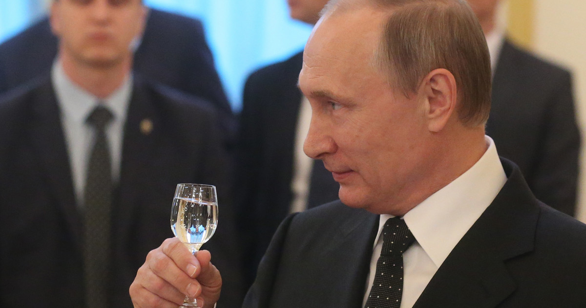 Im Kreml strömt Wodka in Strömen.  Auch der aus Polen