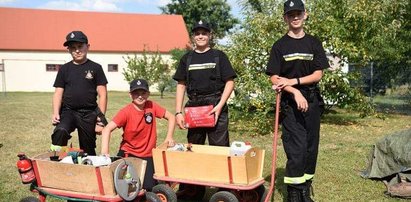 Oto najmłodsza drużyna strażaków w Polsce. Ratują nawet jeże