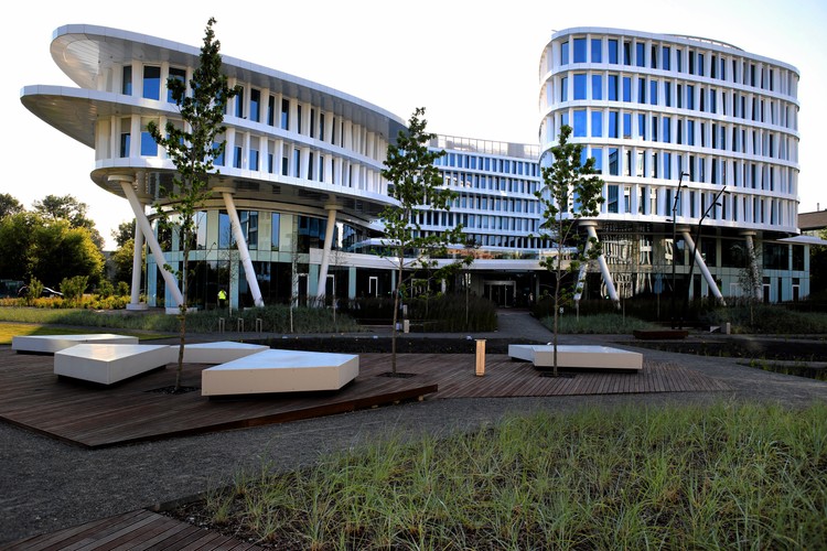 Budynek zaprojektowała pracownia architektoniczna JSK.