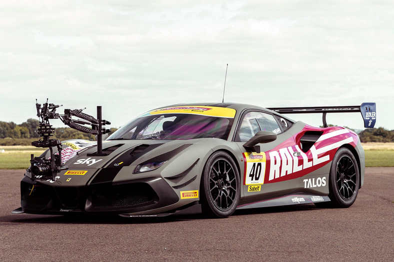 2021 Ferrari 488 Challenge Evo Camera Car