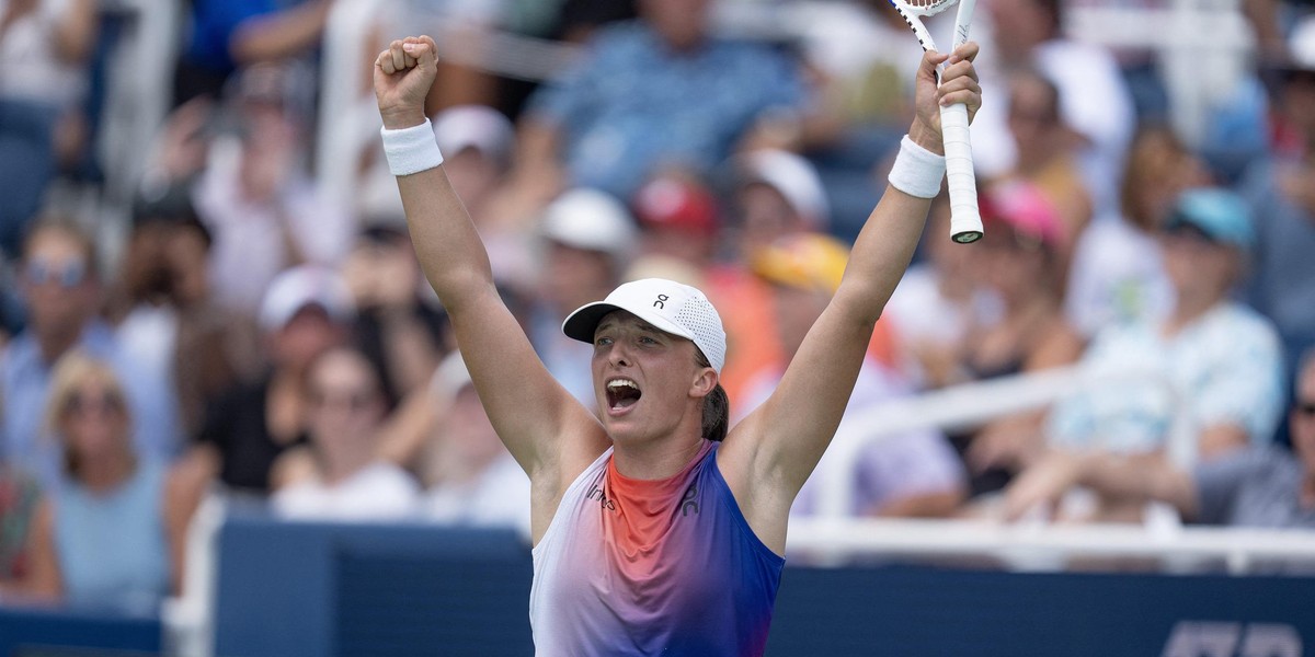 W I rundzie US Open Iga Swiątek zagra z kwalifikantką, Rosjanką Kamillą Rachimową.