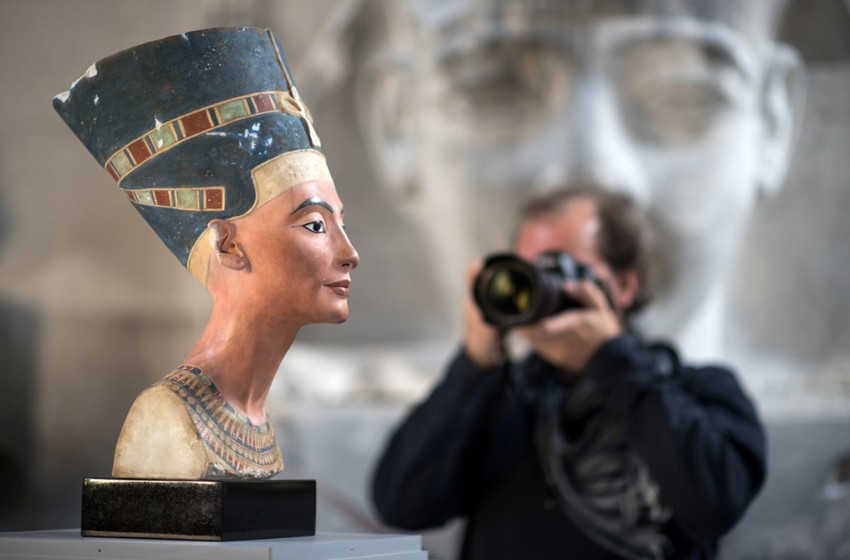 Bista Nefertiti u muzeju u Berlinu