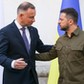 Prezydenci Andrzej Duda i Wołodymyr Zełenski