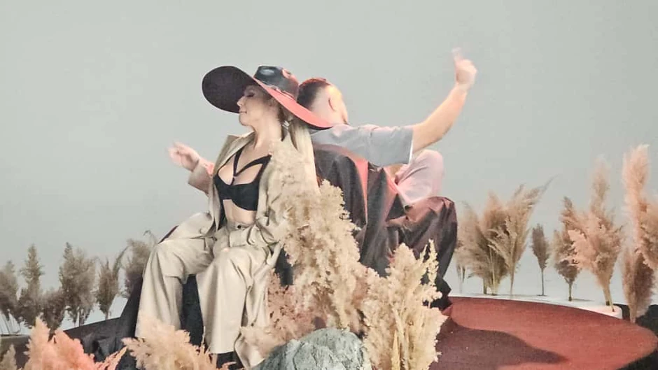 Vanja i Gastoz na snimanju spota