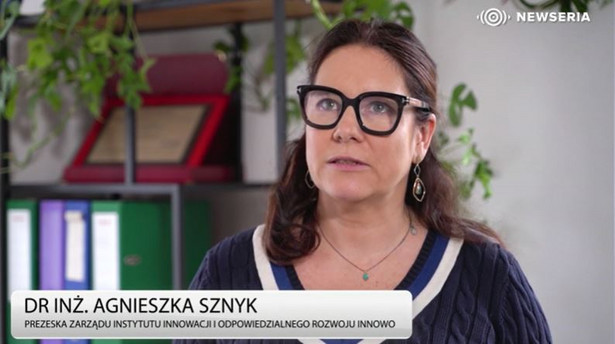 Agnieszka Sznyk, prezeska Instytutu Innowacji i Odpowiedzialnego Rozwoju INNOWO