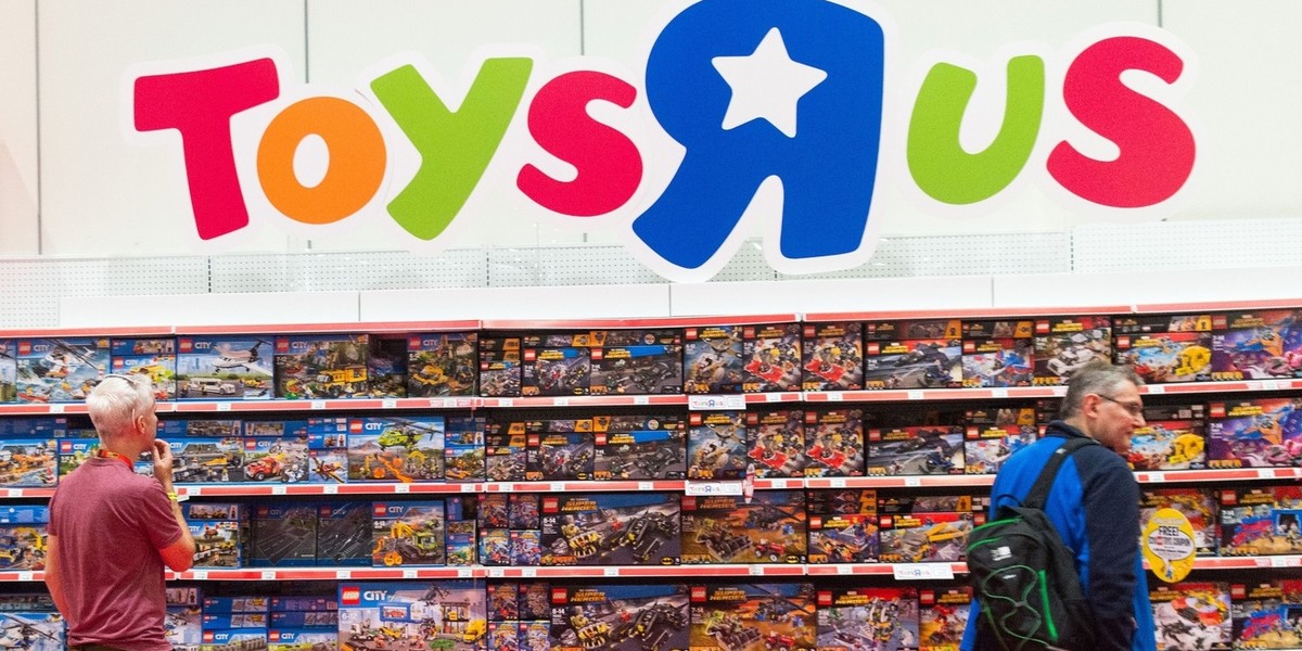 Toys "R" Us - jeden z największych sklepów zabawkowych w USA ogłosił upadłość