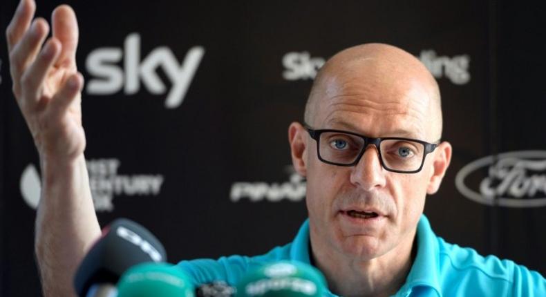 Dave Brailsford, pictured in 2016, was behind Britain's rise as an Olympic cycling superpower and Team Sky's dominance of the Tour de France