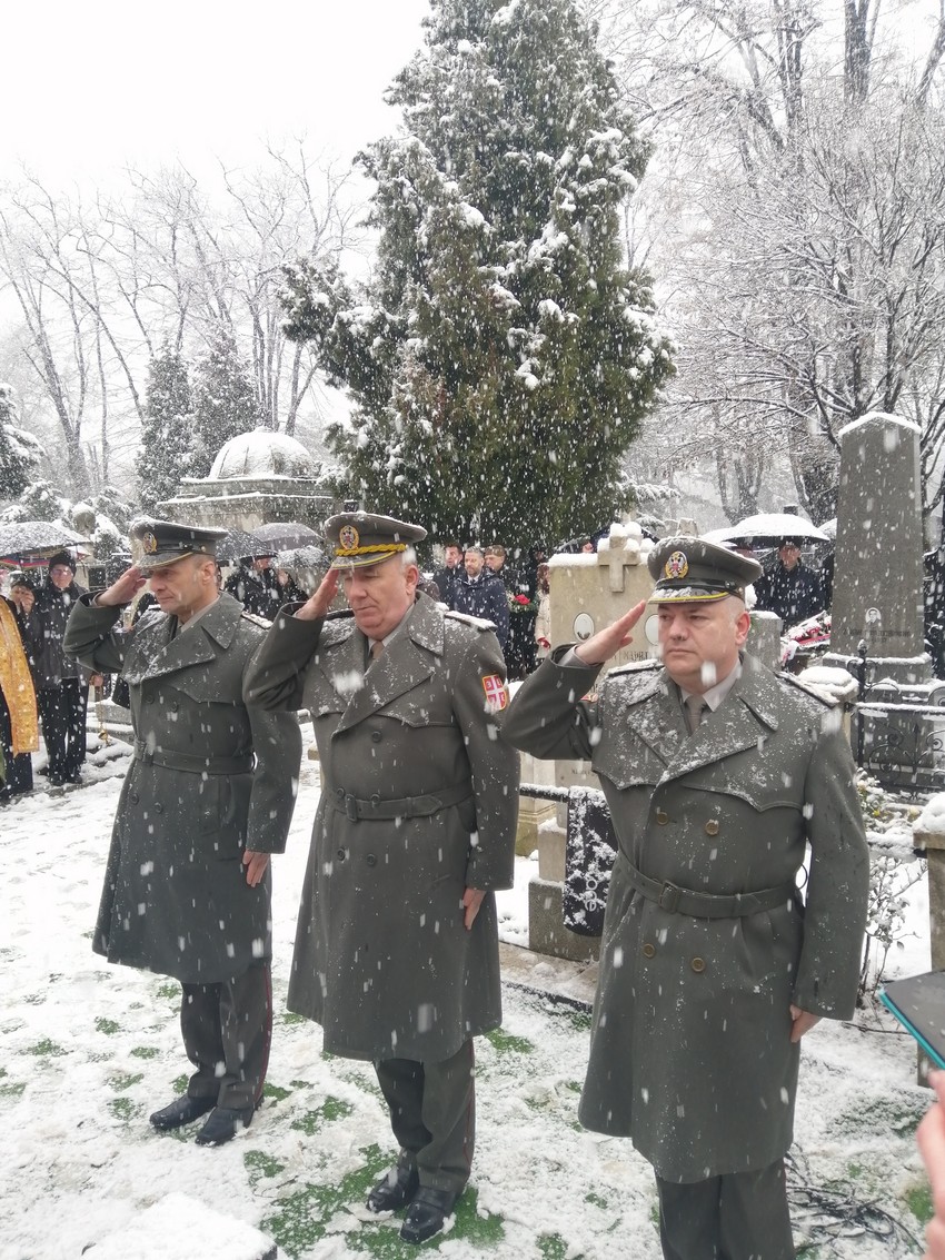 Grad Beograd odao počast srpskim vojskovođama na Novom groblju
