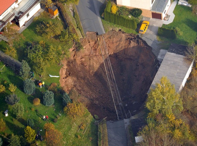 Krater w Schmalkalden