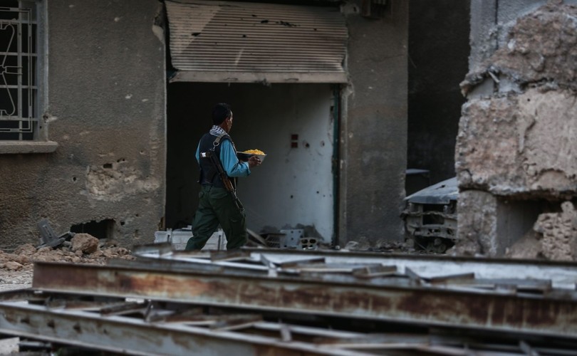 SYRIA. RAMADAN NA GRUZACH DAMASZKU
