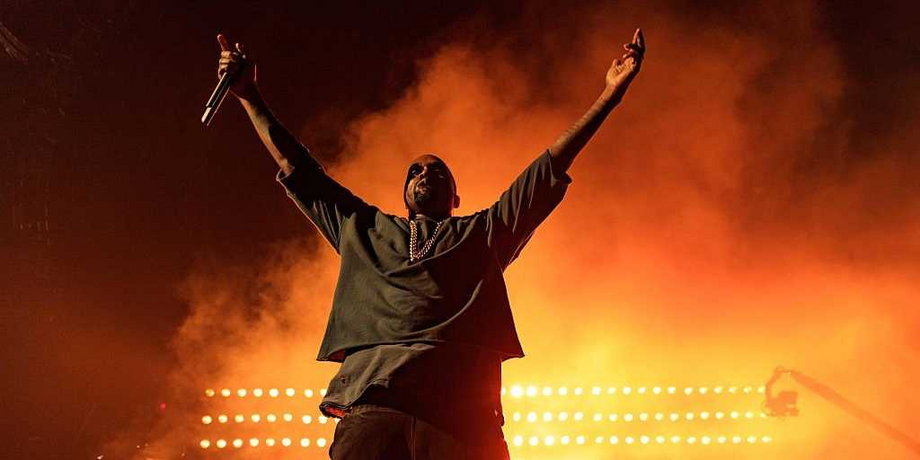 Kanye's Yeezus tour was the second-highest grossing of 2013.