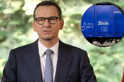 Orędzie premiera. Morawiecki tłumaczy się z decyzji ws. zboża i atakuje