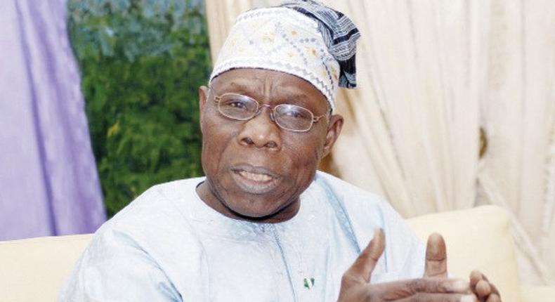 Nigeria's former president, Olusegun Obasanjo.