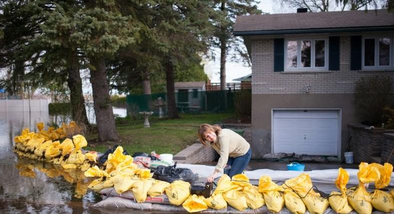 Montreal and the surrounding area remain waterlogged after the worst flooding in 50 years, causing the evacuation of about 2,000 people