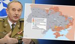 Mapa ofensywy rosyjskiej w Ukrainie. Gen. Mieczysław Gocuł wyjaśnia strategię wojsk Putina