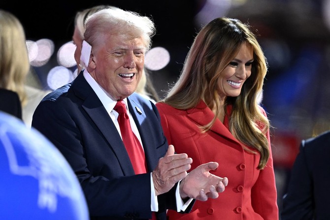 Donald Tramp sa Melanijom Tramp