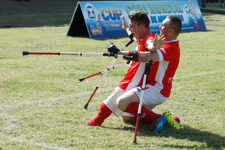 Mecz MŚ Ampfutbolu w Meksyku