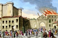 Storming of the Bastille, French Revolution, Paris, 1789.