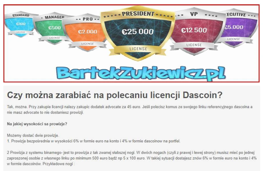 Zrzut z ekranu: https://bartekzukiewicz.pl/, wyświetlone 27 stycznia 2021 r.