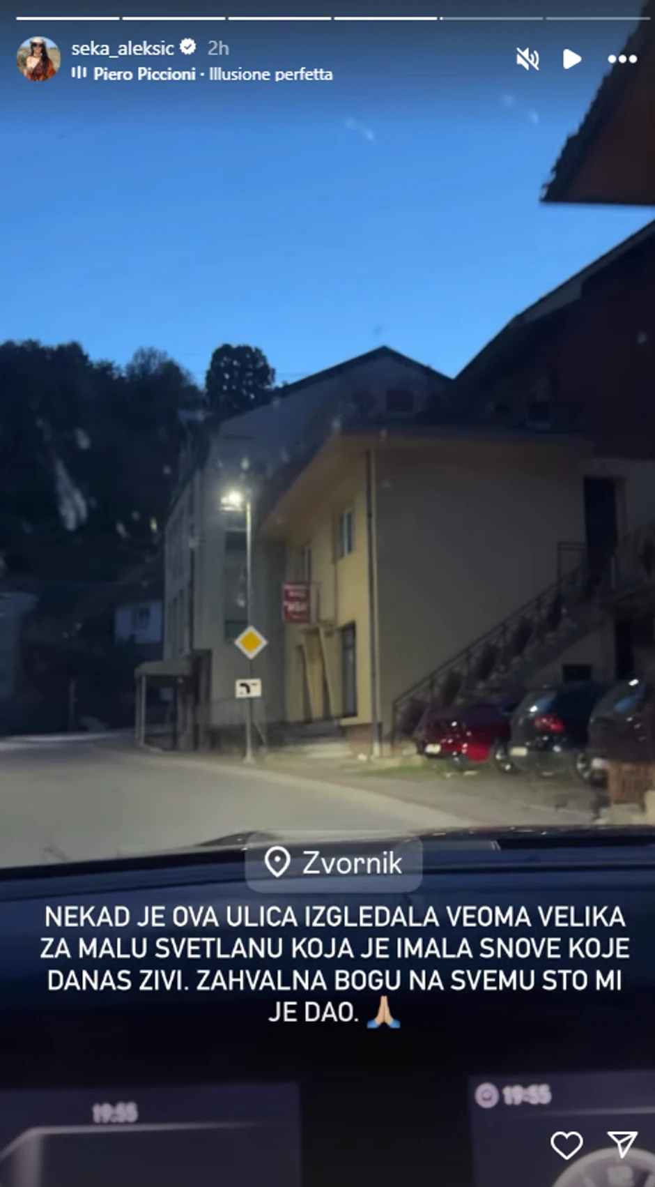 Seka Aleksić objava