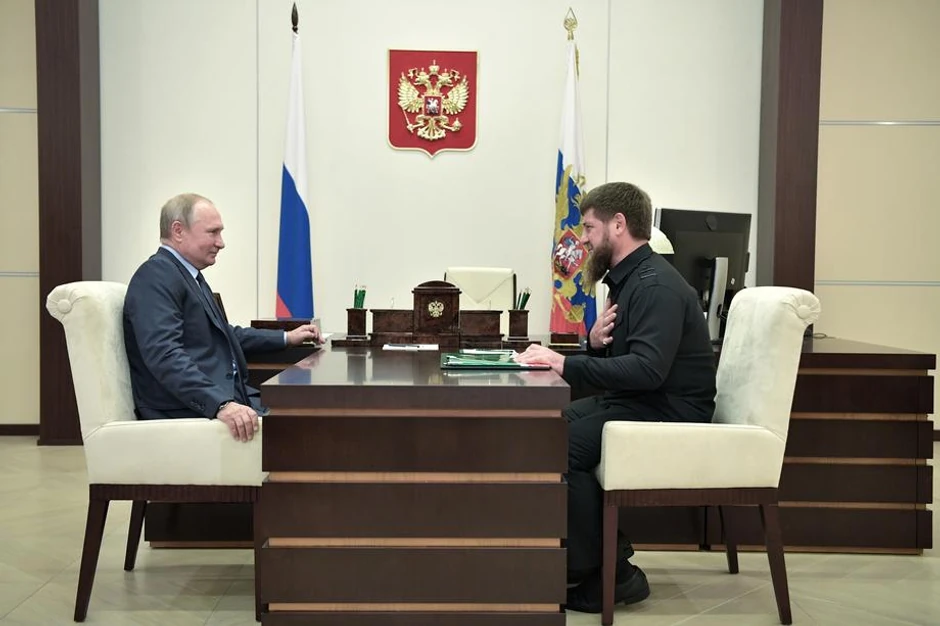Vladimir Putin i Ramzan Kadirov