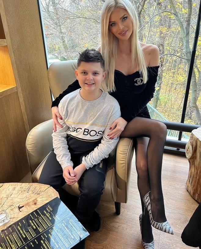 Modelka Silvia Kucherenko.