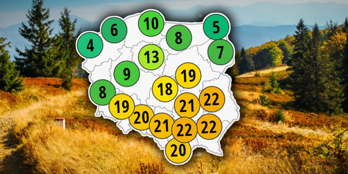 W sobotę na północy kroją się zimowe temperatury, a na południu – równocześnie – ciepłe jak w lecie. 