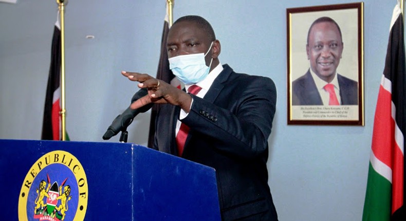 Government Spokesman, Cyrus Oguna