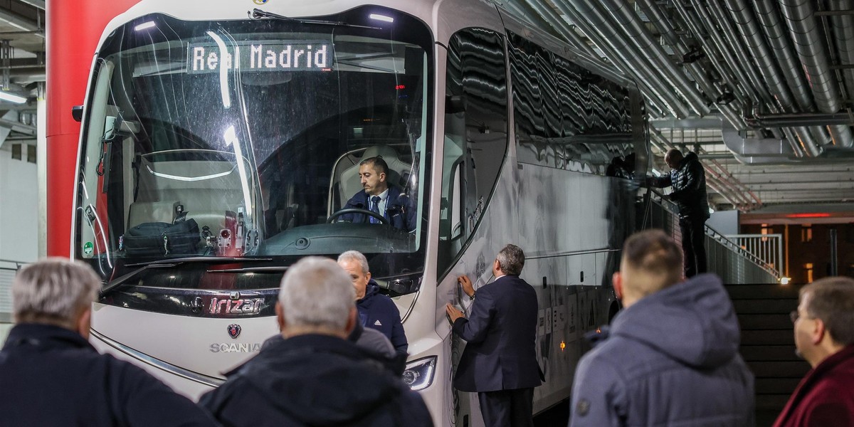 Before the match RB Leipzig - Real Madrid