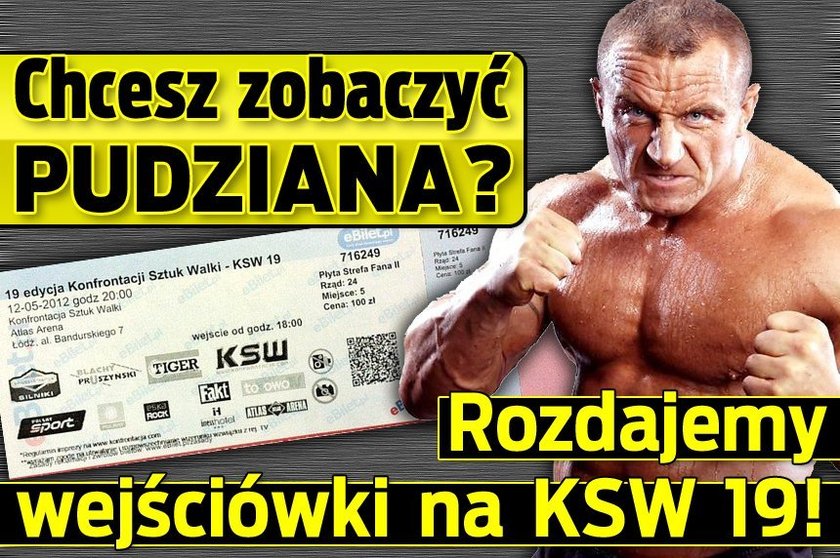 Bilety na KSW. Oto szczęśliwcy