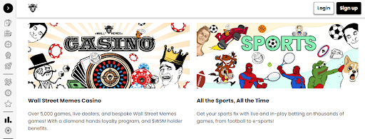 WSM Casino - Groundbreaking Meme-Infused Crypto Experience