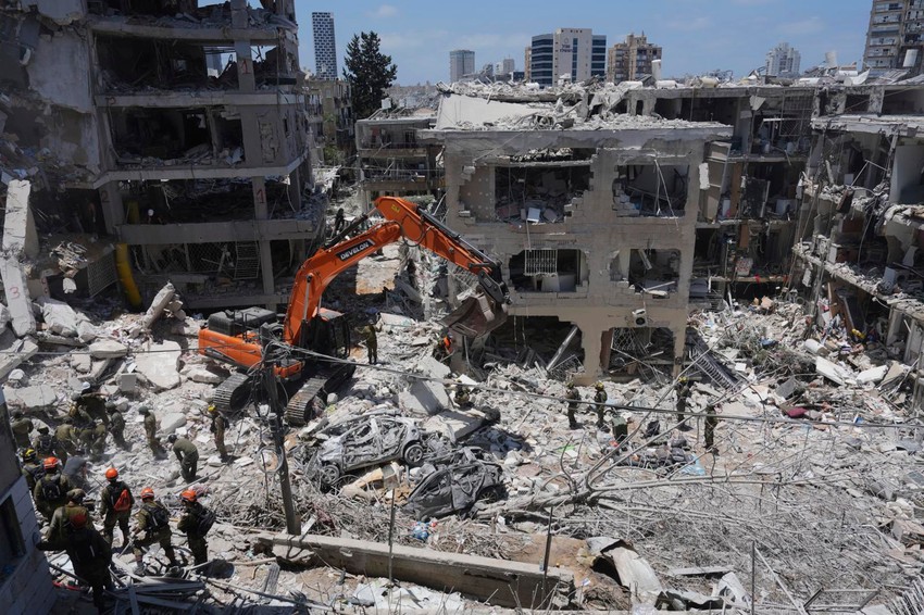 Tel Aviv nakon napada Irana