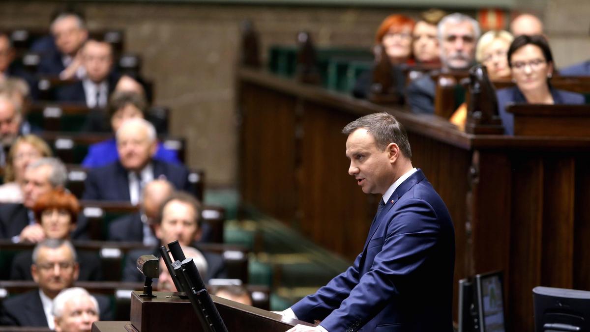 Andrzej Duda Sejm polityka