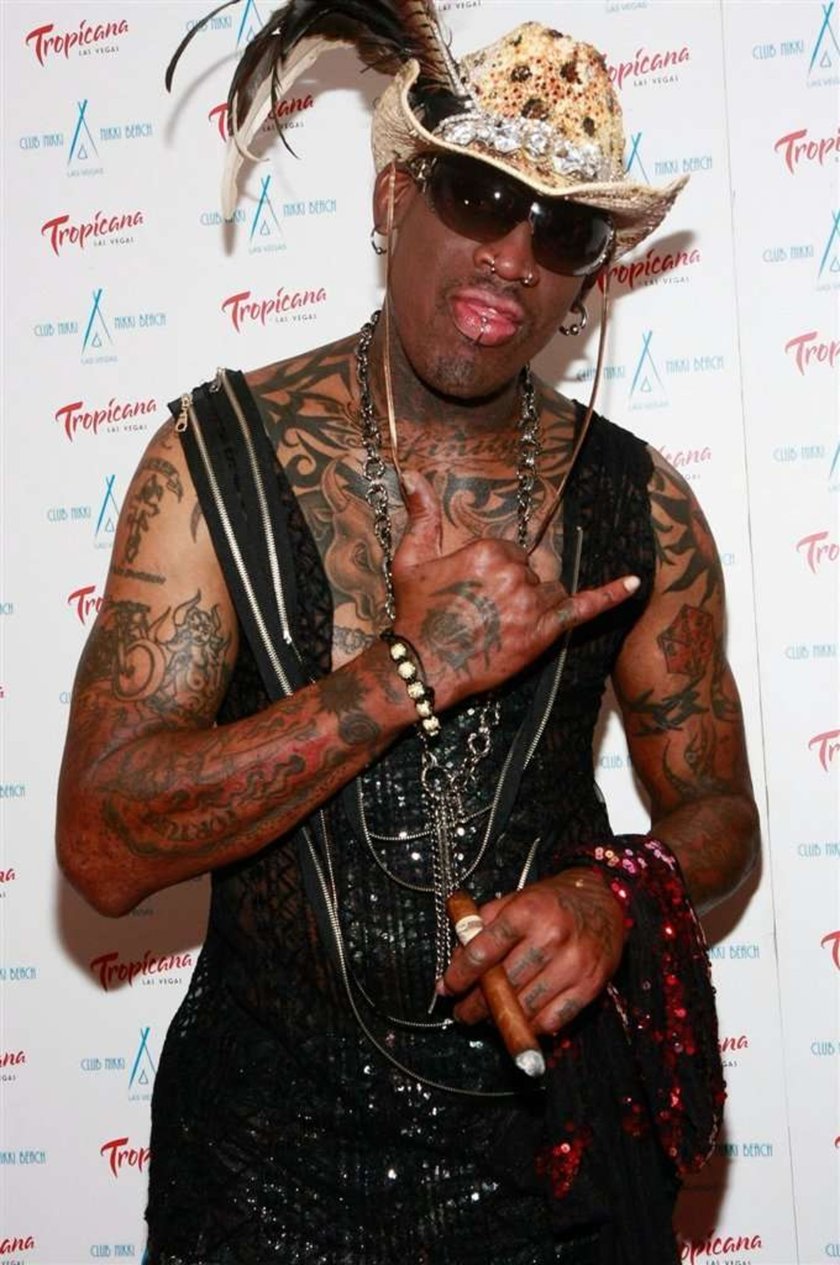 Dennis Rodman będzie trenerek koszykarek topless