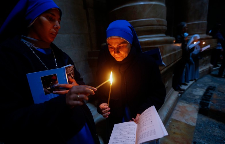 Bazylika Grobu Świętego w Jerozolimie. Misteria Wielkiego Tygodnia