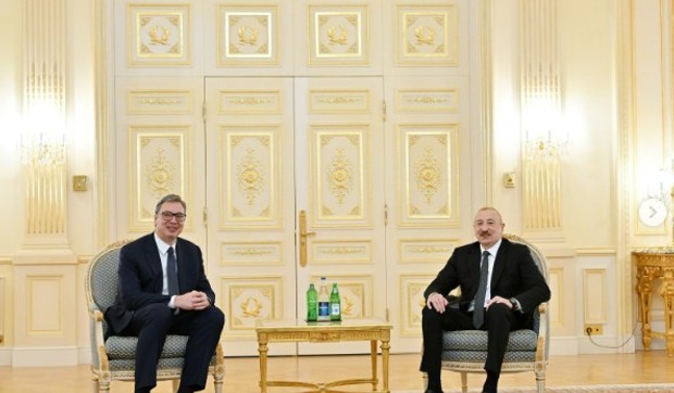 Aleksandar Vučić i Ilham Alijev